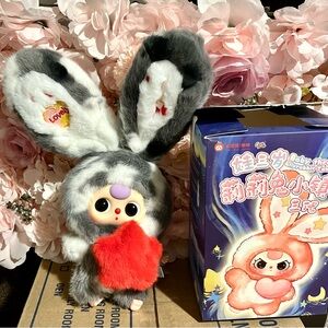 Baby Three Lily Town Plush Rabbit Series AUTHENTIC Tye Dyed 🐰 ⭐️